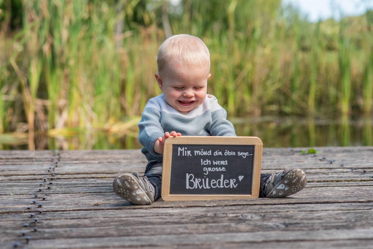 Babyfotografie – süsse Überraschung mit Neugeborenem