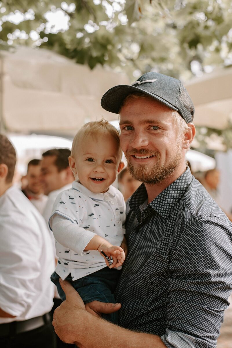 Familienfotografie – Klein und Gross zusammen