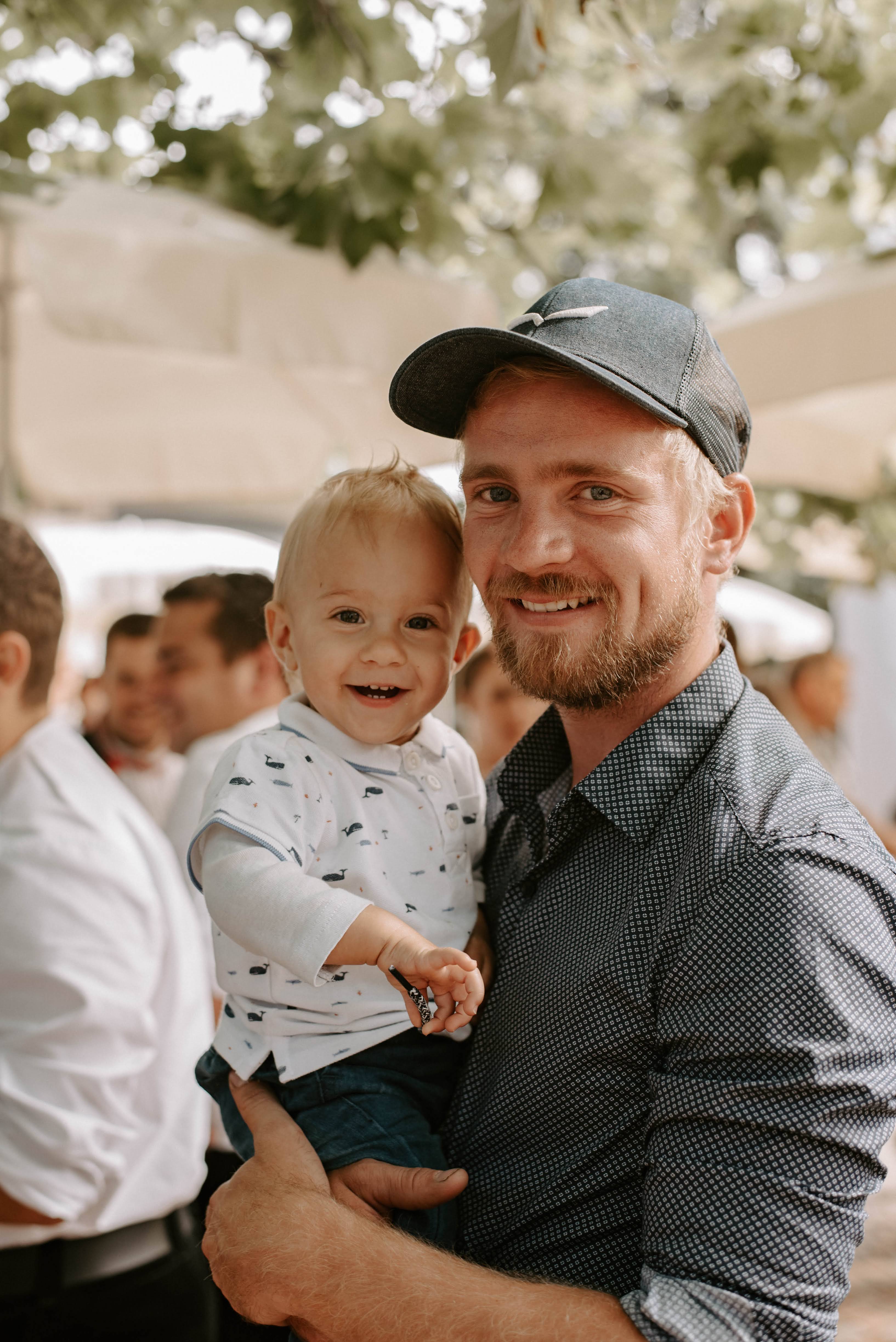 Familienfotografie – Klein und Gross zusammen